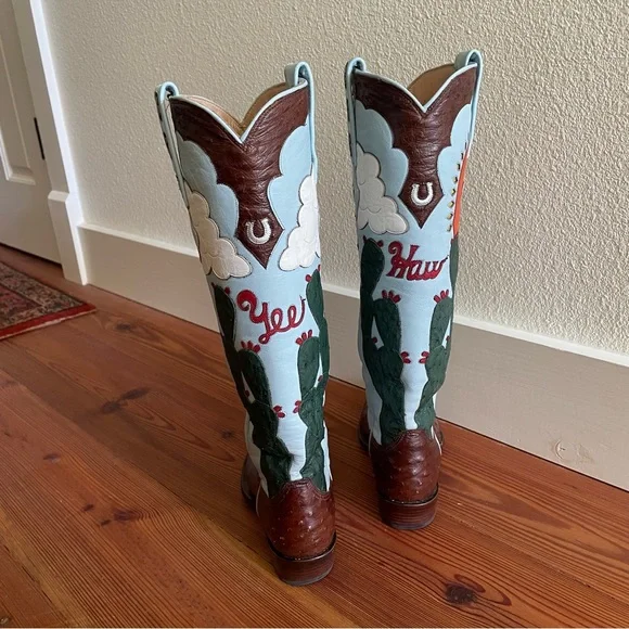 Custom Made Cowgirl Boots - Picture 3 of 5